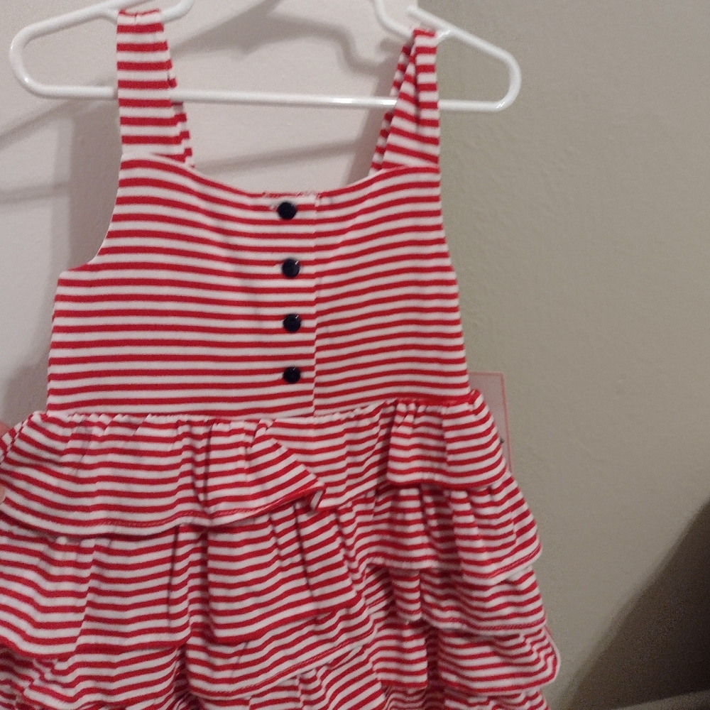 Red white and blue dress